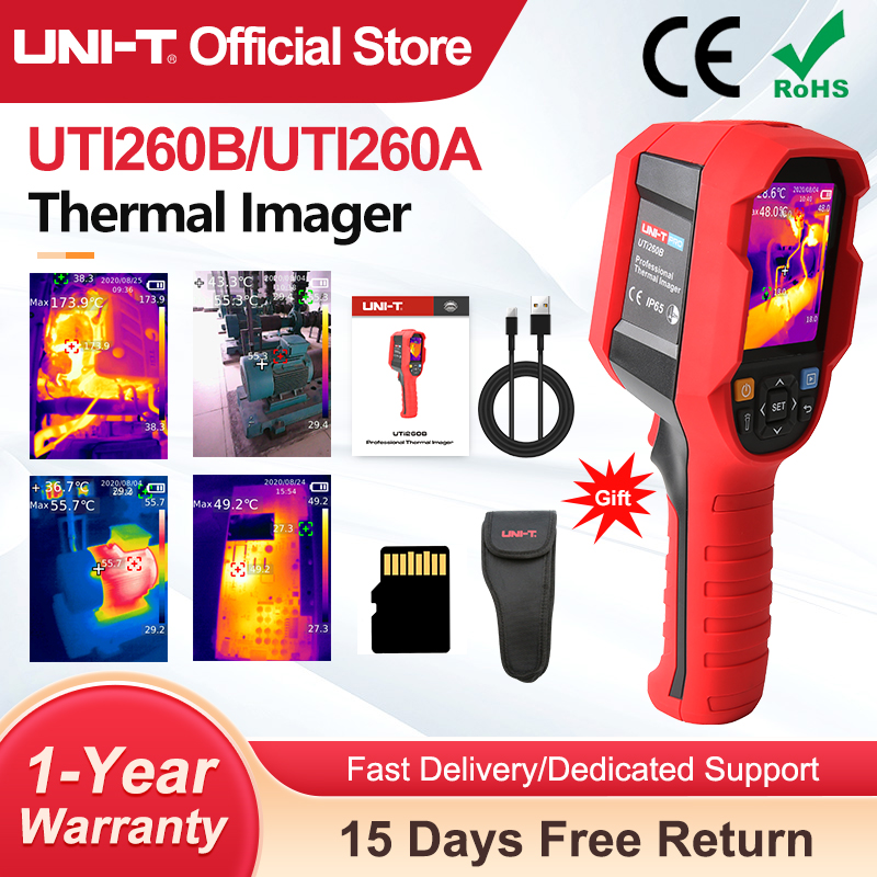 Thermal Imaging Camera 256X192 - UNI-T UTI260B UTI260A Termal Görüntüleme Kamerası