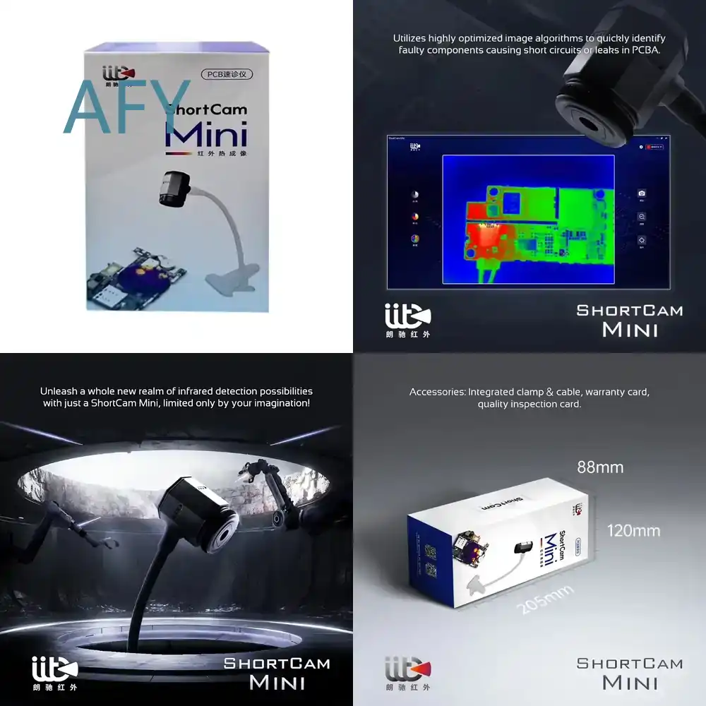 Shortcam Thermal Imaging Pcb - 5. Shortcam Mini Kızılötesi Termal Görüntüleme