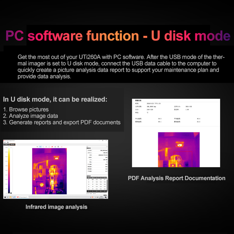 UNI-T UTI260B UTI260A Termal G - Thermal Imaging Camera 256X192 incelemesi ve fiyatı