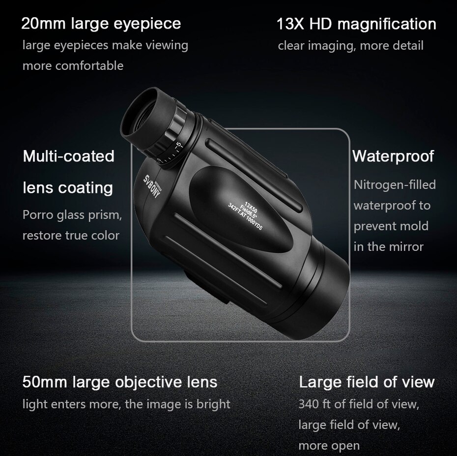 Svbony Teleskop SV49 Monoküler - Hunting Thermal Imaging Scope incelemesi ve fiyatı